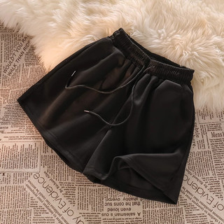 (S-3XL) Quần Ngắn Nữ Thường Ngày Rời Chắc Chắn Mềm Mại Tập Luyện Thắt Lưng Chân Rộng Nóng Ngắn