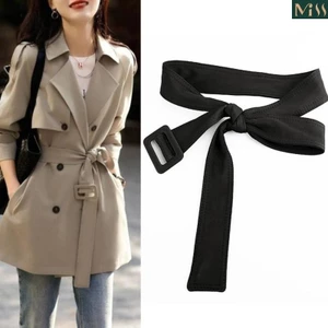 Miss * Nữ Trench Coat Belt Đai Thay Thế Cho Áo Khoác Rãnh Nam Áo Khoác Thắt Lưng