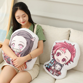 ST2 Demon Slayer Kamado Nezuko Kamado Tanjirou Hoạt Hình Anime Nhà Văn Phòng Gối Sofa Đệm Sang Trọng Ba Lô Mặt Dây Chuyền