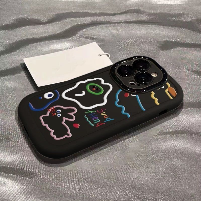 Iphone Fun Dòng đầy màu sắc Ý tưởng động vật dễ thương Bao gồm tất cả ...