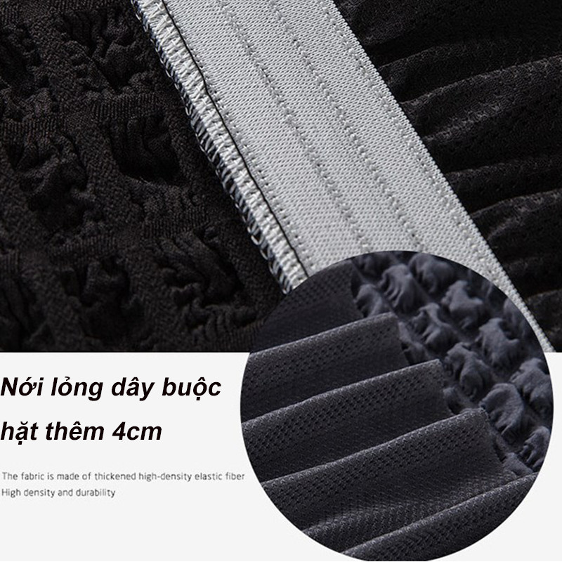 1/2/3/4 chỗ ngồi vỏ ghế sofa seersucker，Ghế sofa bọc, Nhà Sofa Decor，đệm ghế sofa đàn hồi