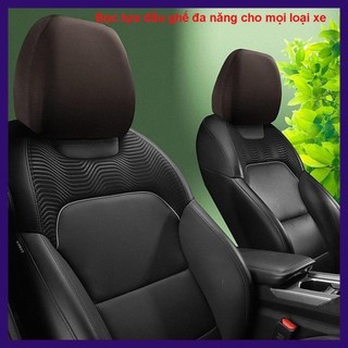 Gối đầu đa năng dành cho xe hơi 5 chỗ, 7 chỗ ngồi thời trang cho hàng ghế trước và sau, vải thun toàn bộ, mặt nạ siêu chống bám bẩn xe tải