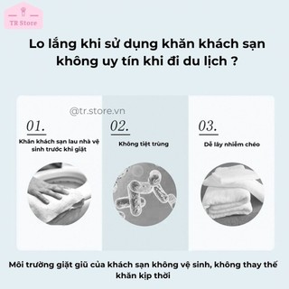 Khăn tắm nén du lịch Vitality&Beauty khăn nén kích thước lớn