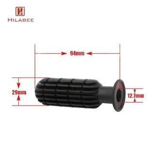 Hilabee 8 Chiếc Foosball Tay Cầm Màu Đen 5 / 8 inch Foosball Rods Bóng Đá Bàn Tay Cầm