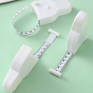 Thước Dây Đo Eo, Cơ Thể Hỗ Trợ Tập Thể Hình 1,5M - Bấm Tự Động Thu Gọn Tiện Lợi