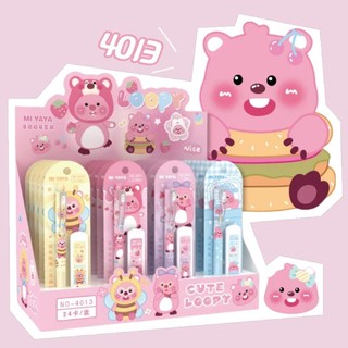 Set Bút Chì Bấm Kèm Ngòi Hình Loopy