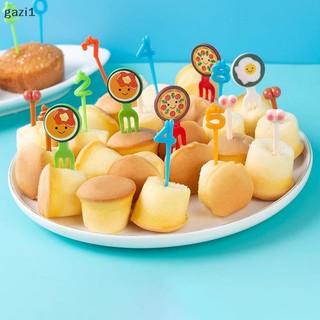 [gazi1] 10 Chiếc Trang Trại Động Vật Nĩa Trái Cây Hoạt Hình Trẻ Em Ăn Nhẹ Bánh Món Tráng Miệng Thực Phẩm Trái Cây Chọn Tăm Bento Bữa Trưa Trang Trí Tiệc VN