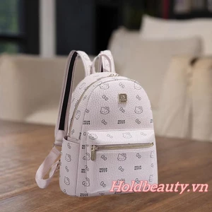 Ba lô Sanrio Hello Kitty dành cho nữ Da PU Daypack Ba lô Túi du lịch nhẹ