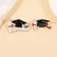 OXXGGKAO Mũ tốt nghiệp tinh tế Lapel Pin Trang trí cho các thành tựu học tập đáng nhớ