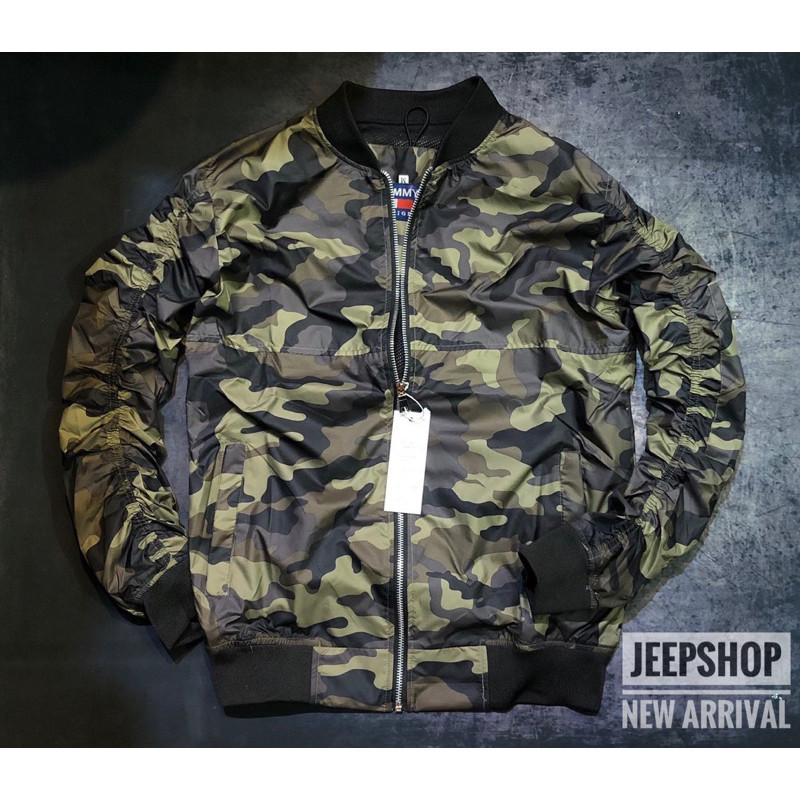 Áo khoác bomber dù phong cách _tactical