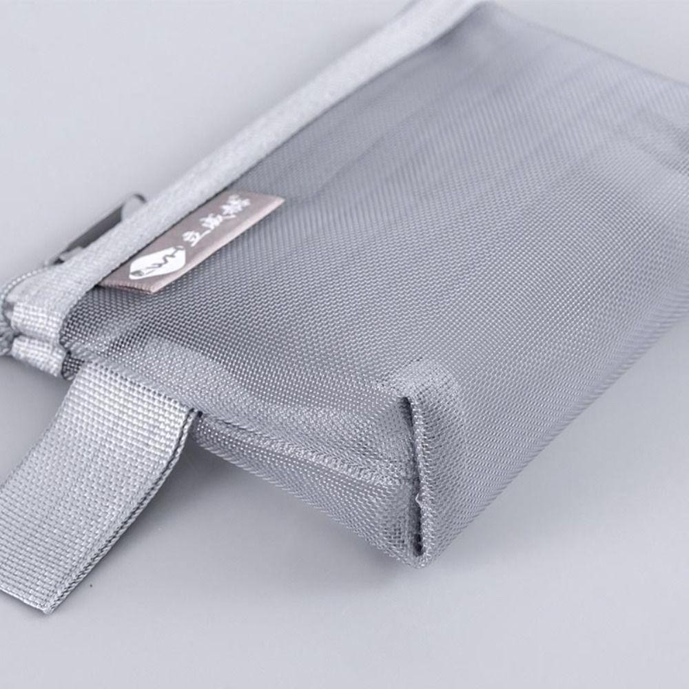 Ví đựng tiền xu dây kéo mini GUSTAVA, Túi giặt mini Túi đựng lưới vuông dung tích lớn, Túi đựng mỹ phẩm nhẹ thoáng khí