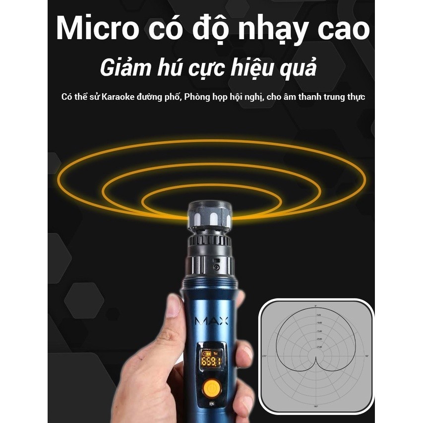 Bộ 2 Micro Không Dây Chính Hãng, Bắt Âm Thanh Rõ Chuẩn, Kết Nối Được Đa Thiết Bị, Kèm Pin Sạc - ảnh 8