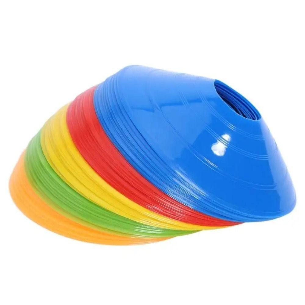 JUNYUE88US 10 Chiếc Chống Bóng Đá Huấn Luyện Ký Đĩa, Đĩa Ký Huấn Luyện Bóng Đá Chống Áp Lực PE, Đĩa Đánh Dấu Điều Khiển Bóng Đĩa Nón Bộ Chống Áp Lực Nón Bút Đánh Dấu