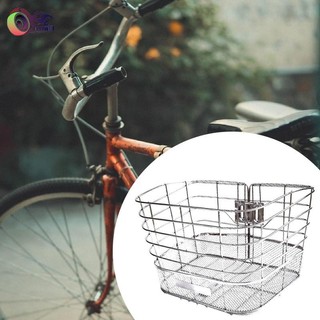 Giỏ trước xe đạp Dovewill Dây kim loại Thiết thực gắn phía trước cho xe đạp đường núi