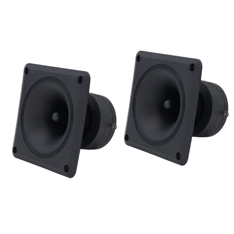 IOR 110mm 150W 4-8ohm Vuông Sừng Tweeter Sân Khấu Loa Áp Điện Gốm Điện Sừng Loa Tweeter Phụ Kiện