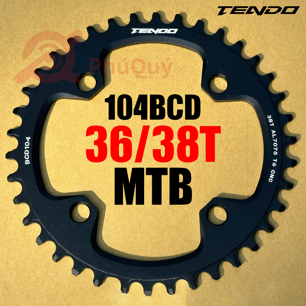 Vành Dĩa Tendo MTB BCD 104mm