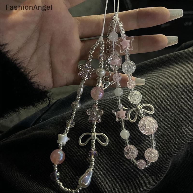Fashionangel Ngôi Sao Thời Trang Đính Hạt Dây Điện Thoại Di Động Đa Năng Điện Thoại Di Động Chống Mất Dây Sáng Tạo Điện Thoại Di Động Dây Đeo Cổ Tay Ngắn Quà Tặng VN