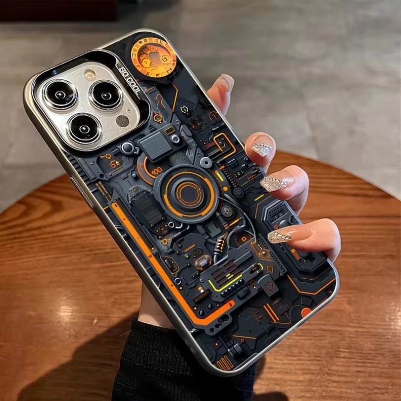 Ốp Điện Thoại Mạ Điện Mờ Cho Realme C63 C61 C65 C55 C53 C35 C51 C20 C20A C11 C15 C67 C33 C30 Bảng Mạch Cao Cấp Mạ Điện IMD Cover
