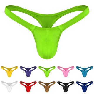 [Otorl] Mới Nam Thấp Tầng Gợi Cảm Bikini T-back Thông Bluge Túi G Dây Quần Lót