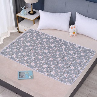 [COD] Miếng đệm ngủ cho bé NOOKSTORY, Tấm lót không kiểm soát ướt giường chống rò rỉ chống thấm nước ba lần, Thoải mái 100 * 150cm Tấm lót có thể giặt mềm mại thân thiện với da Người lớn