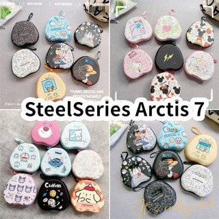 [imamura] Dành Cho Vỏ Tai Nghe SteelSeries Arctis 7 Hoạt Hình Phong Cách Tươi Tai Nghe Tai Nghe Tai Nghe Tai Nghe Túi Bảo Quản Hộp Đựng