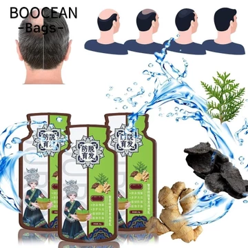 Dầu gội chiết xuất thực vật gừng BOOCEAN, Làm dày tóc thúc đẩy tăng trưởng tóc Dầu gội chống rụng tóc, bổ sung dưỡng ẩm làm sạch sâu Sửa chữa dầu gội chăm sóc hư tổn