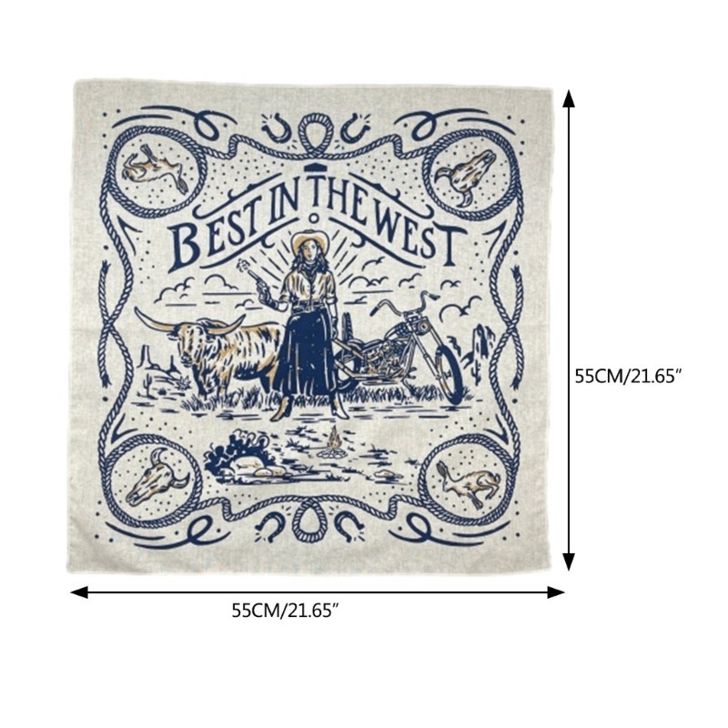 Khăn Bandana nhẹ VIC Bandana chống gió Thêm màu sắc cho kiểu tóc của bạn trong chuyến đi