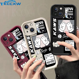 Dành Cho Redmi K50 K60 K40 Gaming K30 Ultra K40S K70 K60 K50 K40 K20 K30 Pro Zoom K70E K60E Vỏ Thương Hiệu Hợp Thời Trang Kaws Sesame Street Vỏ Điện Thoại TPU Mềm Mờ Chống Sốc