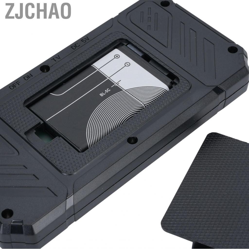 Zjchao Bảng điều khiển trò chơi retro 3 inch được xây dựng trong 520 trò chơi Màn hình màu Hỗ trợ chơi game cầm tay kết nối tv cầu thủ đôi S8