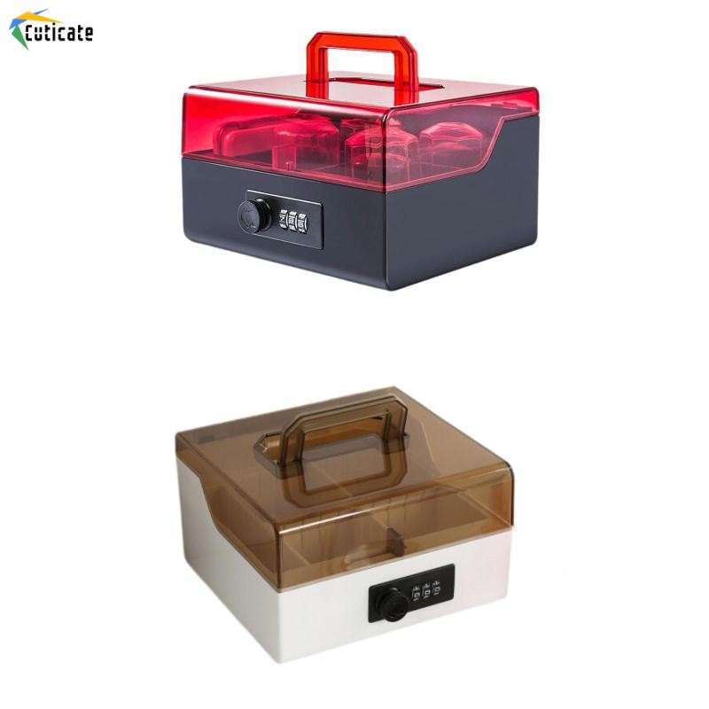 Hộp đựng con dấu chuyên nghiệp Nhẹ sành điệu với hộp khóa kết hợp trong suốt cho văn phòng