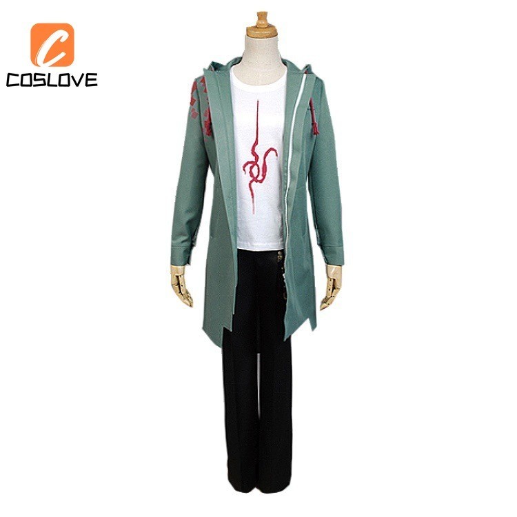 Anime Trò Chơi Siêu Danganronpa 2 Nagito Komaeda Cosplay Trọn Bộ Trang Phục Phù Hợp Với Người Dài Tay Áo Khoác Đảng Biểu Diễn Trang Phục