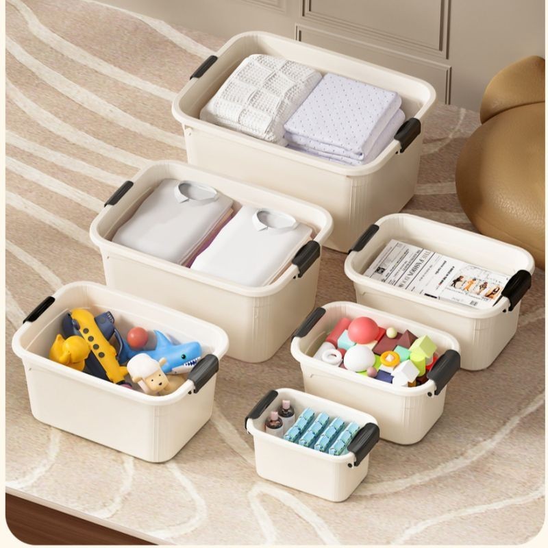 Hộp Nhựa Đựng Đồ Enoda Home Có Nắp Chống Bụi, Thùng Nhựa Chứa Đồ Nắp Cài Chắc Chắn Q100