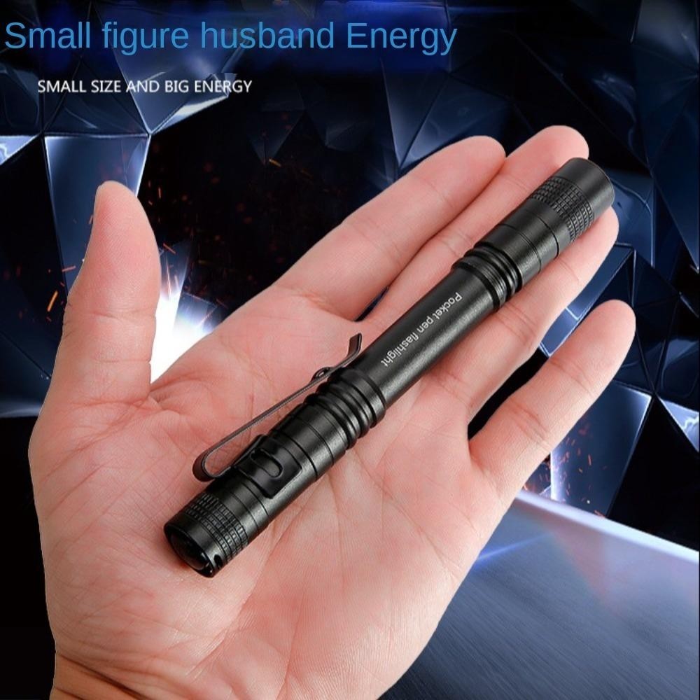Đèn bút mini LACYES cầm tay, siêu sáng, có kẹp, dùng làm đèn làm việc/khẩn cấp