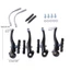 COO 2 Chiếc Xe Đạp V Phanh Bộ Xe Đạp V Má Phanh Đi Xe Đạp Hợp Kim Nhôm Phía Trước Phía Sau V Phanh Calipers Bộ Xe Đạp Phanh Trang Bị
