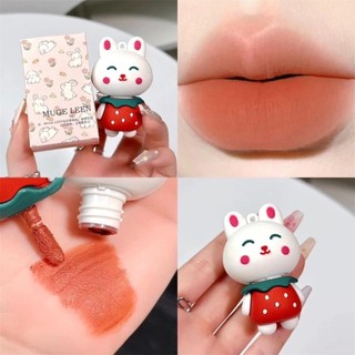 Son Kem Lì Muge LE EN Thiết Kế Hình Gấu Thỏ Dễ Thương