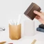 Hộp đựng bút LAKAM, Hộp đựng bút thiết kế lục giác bằng nhựa, Dụng cụ sắp xếp bàn dung tích lớn đa chức năng dành cho sinh viên