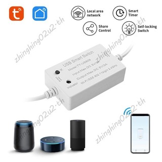 1 Cái Tuya USB Công Tắc Thông Minh Bộ Điều Khiển WIFI Ngắt Đa Năng Hẹn Giờ Cuộc Sống Thông Minh Cho Thiết Bị USB Cho Alexa Google Home