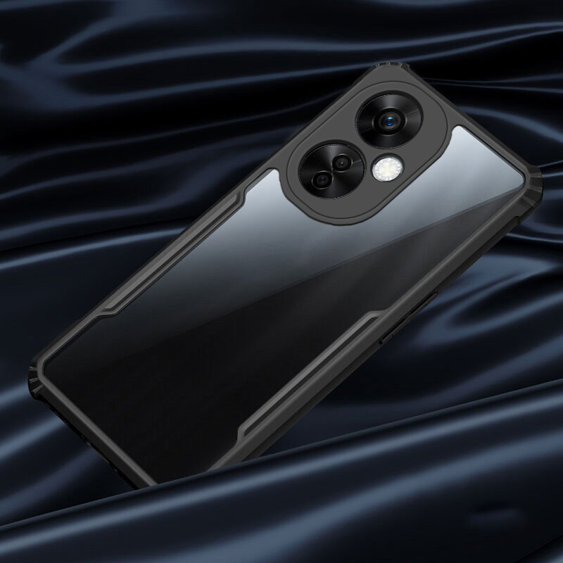 Dành Cho OnePlus Nord CE 3 Lite Nord 2 2T 3 5G Vỏ Điện Thoại Túi Khí Acrylic Trong Suốt Silicon Ốp Lưng Chống Sốc