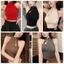 DARON Sườn Xám Phong Cách Skinny Vest, Ếch Khóa Áo Ngực Dạo Phố Có Miếng Lót Camisole, Thời Trang Không Tay Lưng Phong Cách Dân Tộc Mỏng Crop Top Party