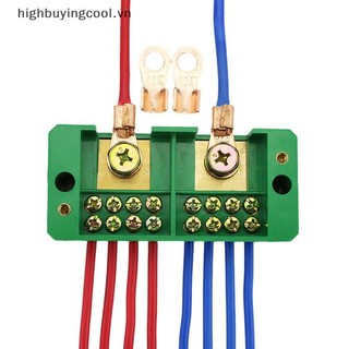 Hộp đầu cuối dây HCVN Một pha 2 trong 6 / 8-OUT FJ6 / JHD Khối đầu cuối kết nối dây gia đình HOT