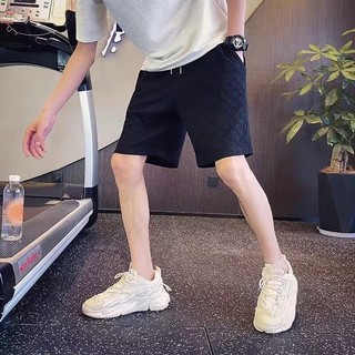 Quần short nam DICHUANGZHE, mỏng, thiết kế họa tiết, dáng rộng và đa năng để mặc thể thao, quần năm phần tư