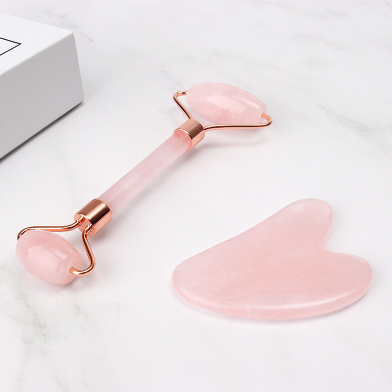 Con lăn mặt & Gua Sha, Dụng cụ chăm sóc da, Massage mặt cho mặt, mắt, cổ, cơ thể