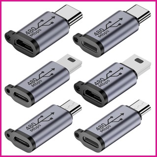 Bộ chuyển đổi USB sang USB C Mini 480Mbps Hỗ trợ Sạc USB C Chuyển đổi sang USB Type C sang Đầu nối cổng T Mini cho fotvn fotvn