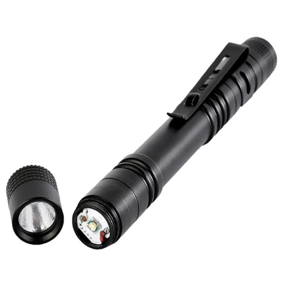 Đèn bút mini LACYES cầm tay, siêu sáng, có kẹp, dùng làm đèn làm việc/khẩn cấp