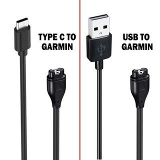 Loại C / Loại USB Garmin Sạc Đồng Hồ Thông Minh Cáp Sạc Cho Vivoactiv 3 4 5 6 / Venu 4 4s 3 3S Sq 2 / bản năng / 165 255 265 945 965 245 645 570 970