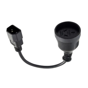 Cáp chuyển đổi Niki 150cm IEC320 C14 Nam sang SAA AU 3PIN