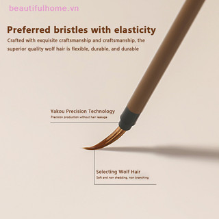 [Beautifulhome] Nail Art Wolf Hair Brush Pen Gel Paing Wire Draw Pen Liner Polish Brushes Dụng cụ thiết kế móng tay [làm đẹp]