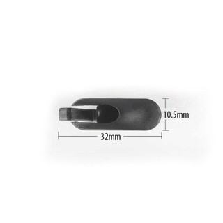 Giá đỡ dây phanh xe đạp NUSPACE, Trọng lượng nhẹ 24X8.5 Phích cắm khung định tuyến cáp, Vỏ phanh xe đạp bền bỉ