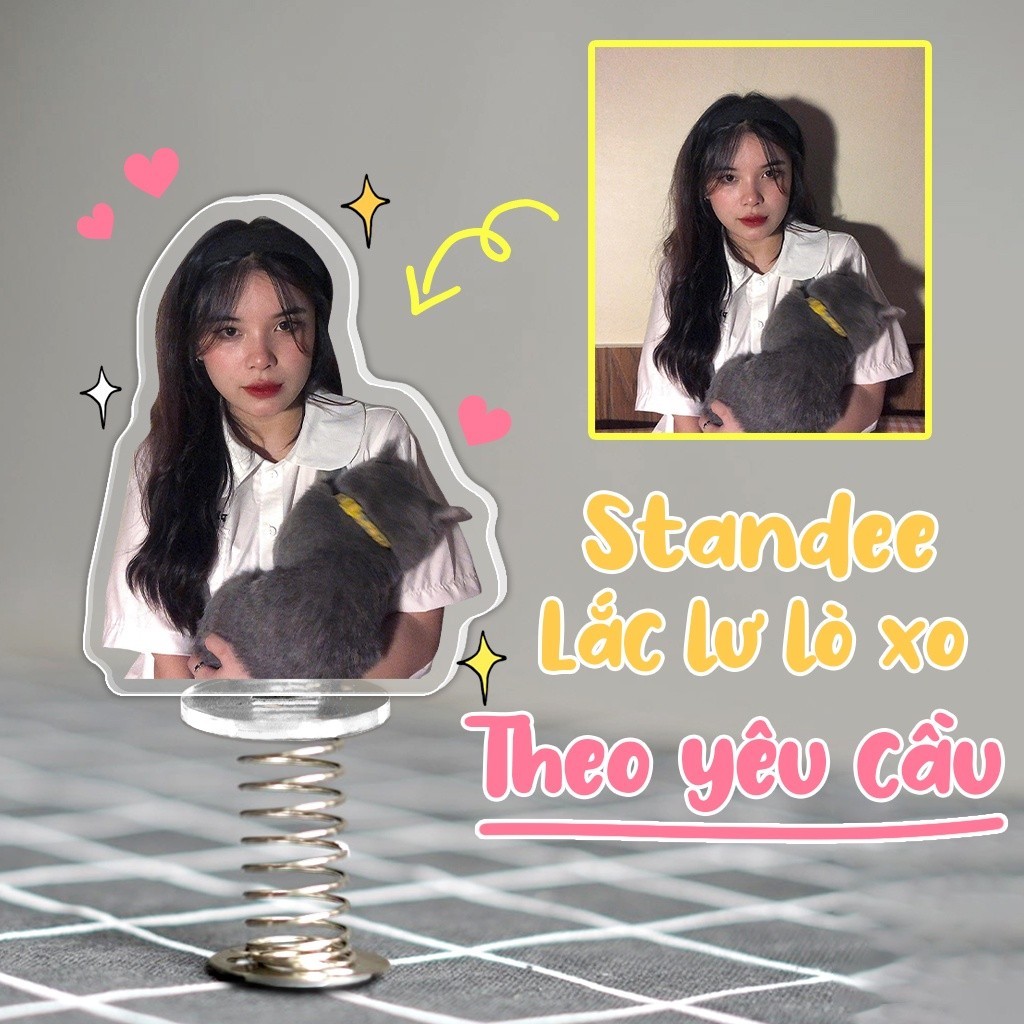 Standee lò xo lắc lư đáng yêu in theo yêu cầu chibi -Quà Tặng Sango