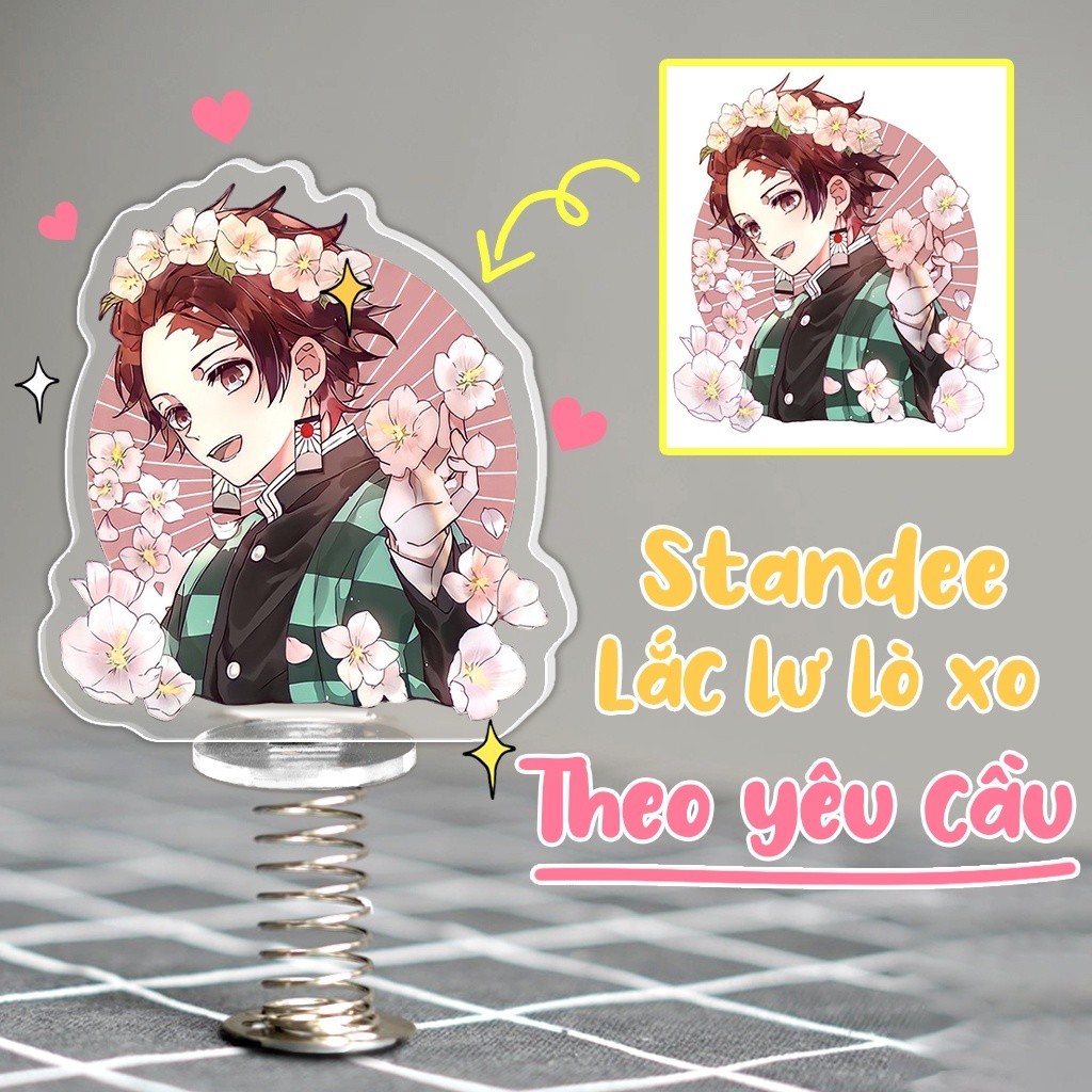 Standee lò xo lắc lư đáng yêu in theo yêu cầu chibi -Quà Tặng Sango